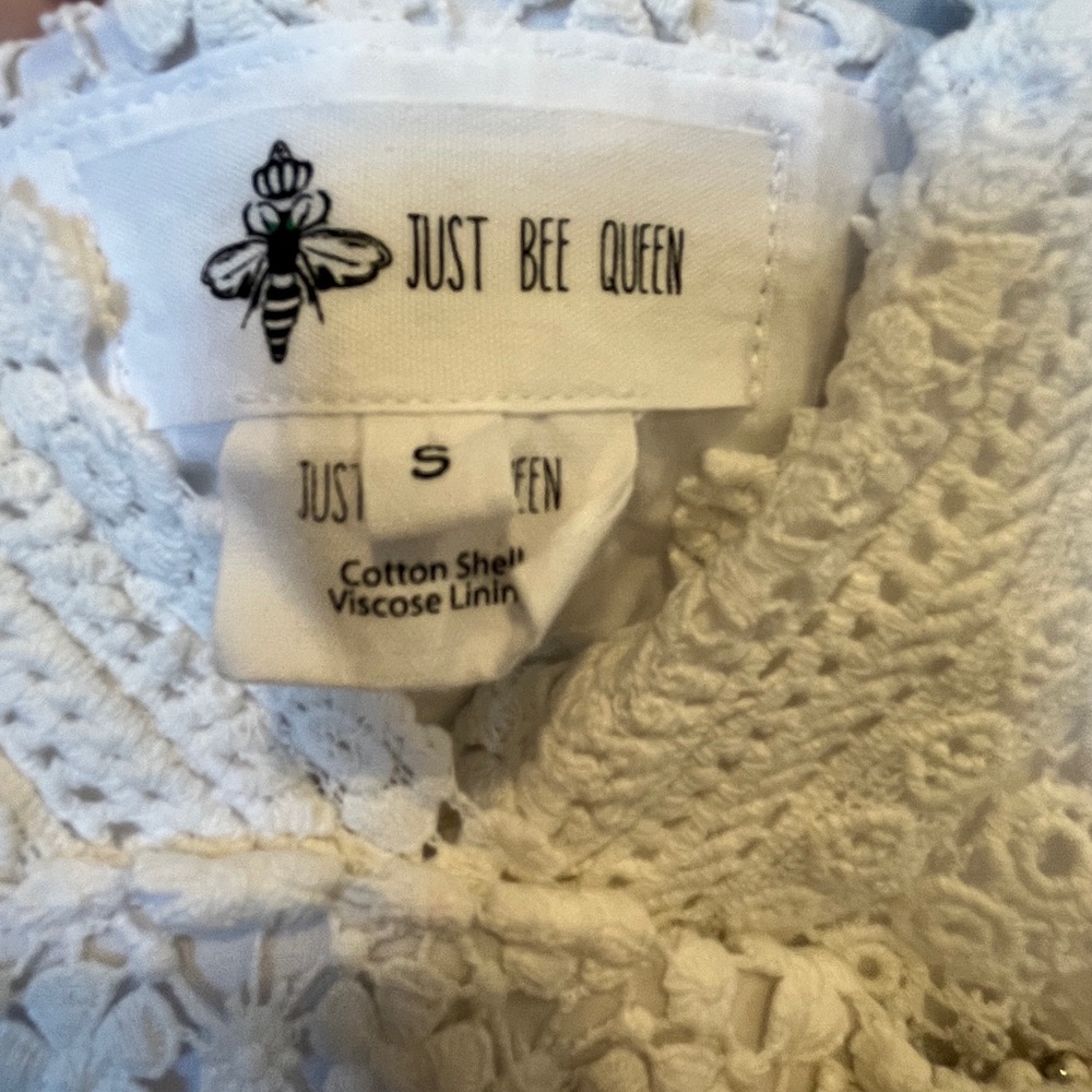 NWT | JBQ White Lace Tulum Dress | Sz Small - Picture 3 of 8